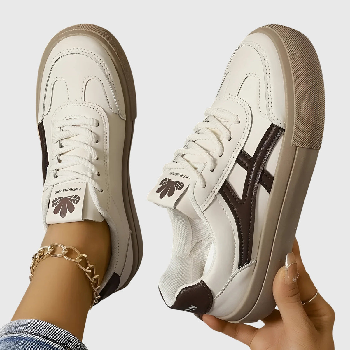 Women's Wide Heel Comfort Shoes – Stable Cushioned Everyday Shoes