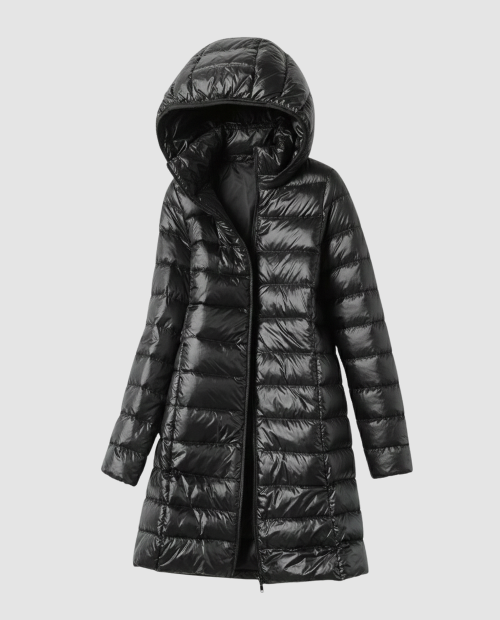 Women's Lightweight Hooded Puffer Jacket – Packable Quilted Jacket for Travel