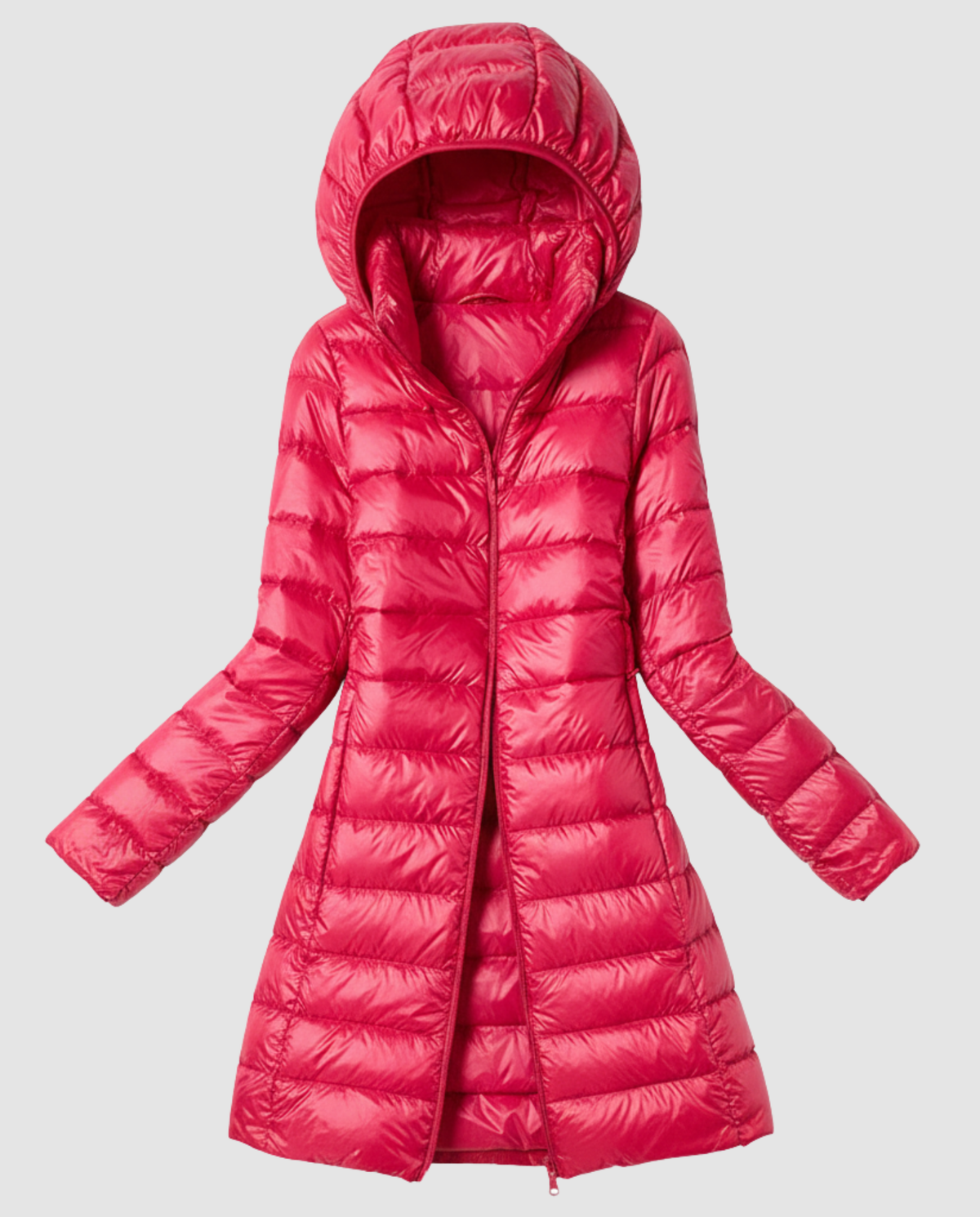 Women's Lightweight Hooded Puffer Jacket – Packable Quilted Jacket for Travel