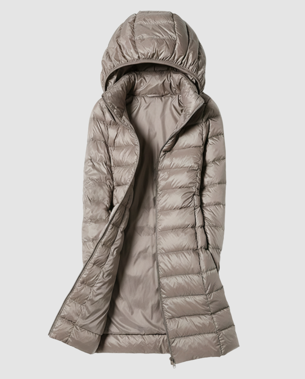 Women's Lightweight Hooded Puffer Jacket – Packable Quilted Jacket for Travel