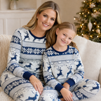 Helena | Matching Family Nordic Reindeer Christmas Pajamas