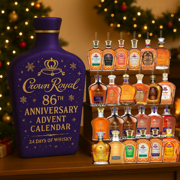 Graham | 24 Day Whisky Bottle Ornament Advent Calendar