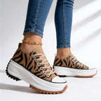Platform Sneakers Women's - Orthopedic Canvas Walking Shoes