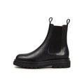 Chelsea Boots Women – Chunky Platform Lug Sole Leather Ankle Footwear