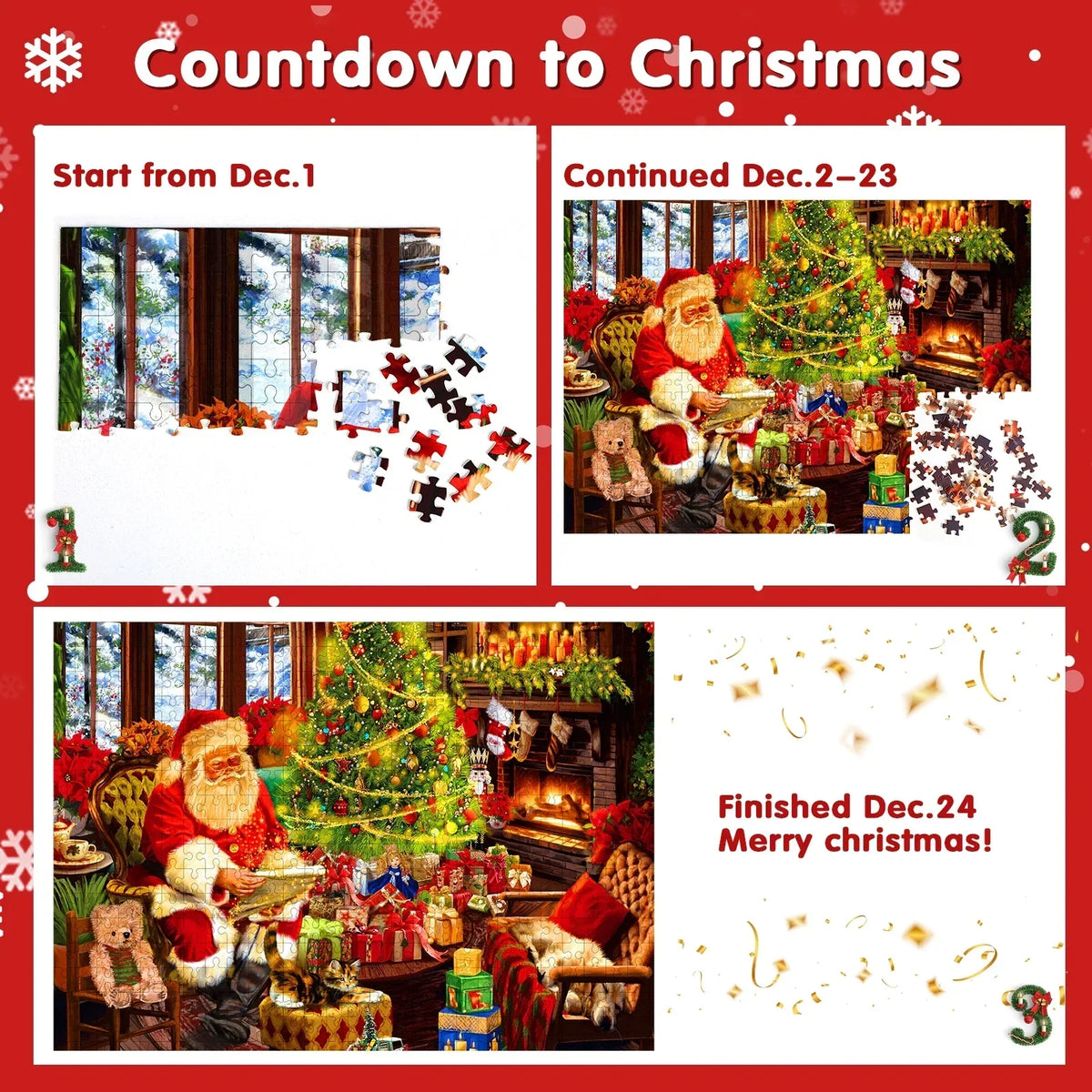 Addie | 24 Day Jigsaw Puzzle Advent Calendar
