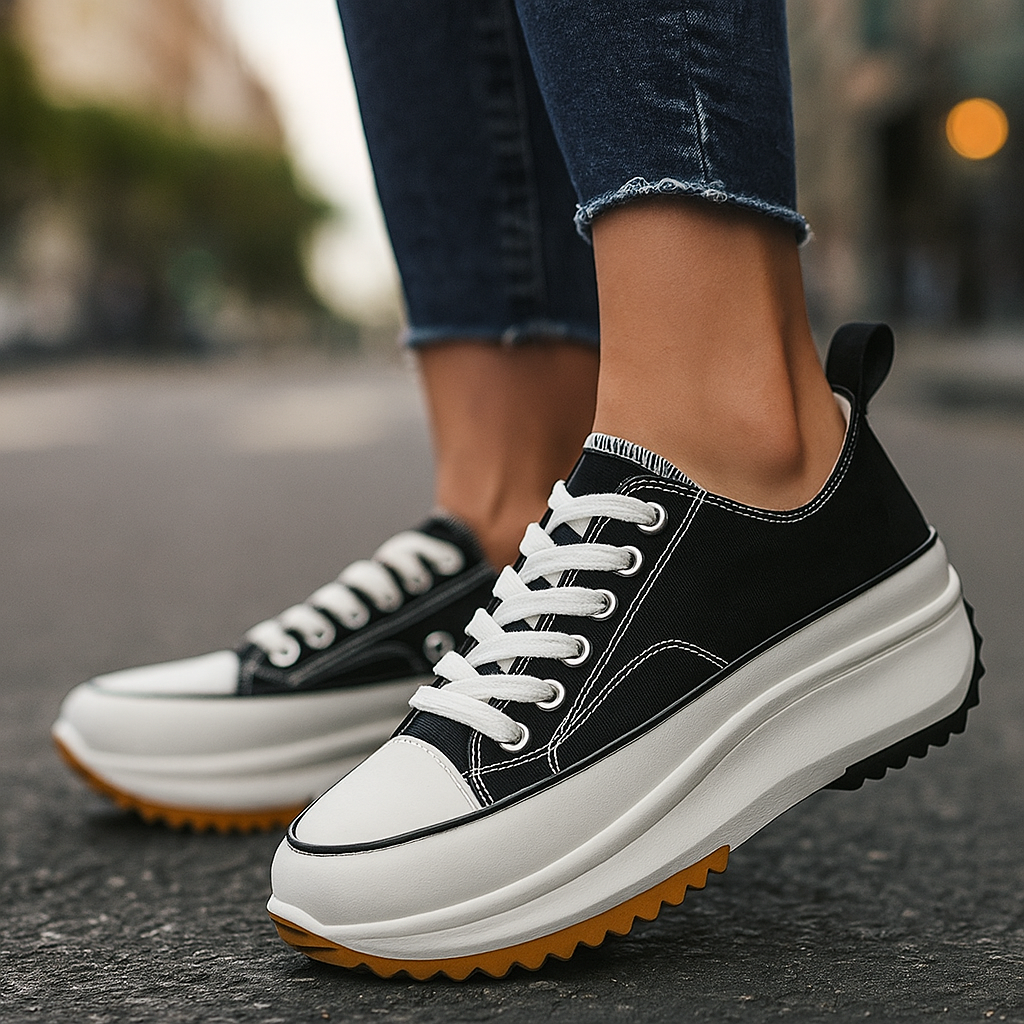 Platform Sneakers Women – Orthopedic Walking Shoes with Arch Support