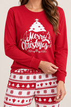 Jolene | Matching Family Christmas Pajamas in Green and Red