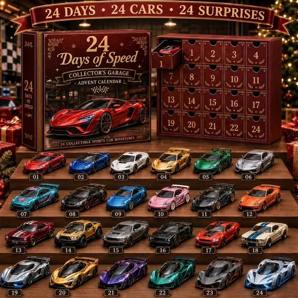 Cooper | 24 Day Classic Car Mini Vehicle Advent Calendar