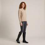 Wide Calf Boots for Women - Long Winter Boots with Low Heel