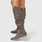 Women's Cushioned Comfort Boots – Stable 4 cm Heel Everyday Boots