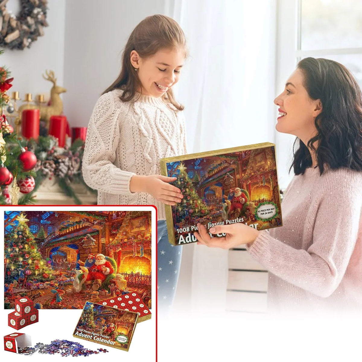 Addie | 24 Day Jigsaw Puzzle Advent Calendar