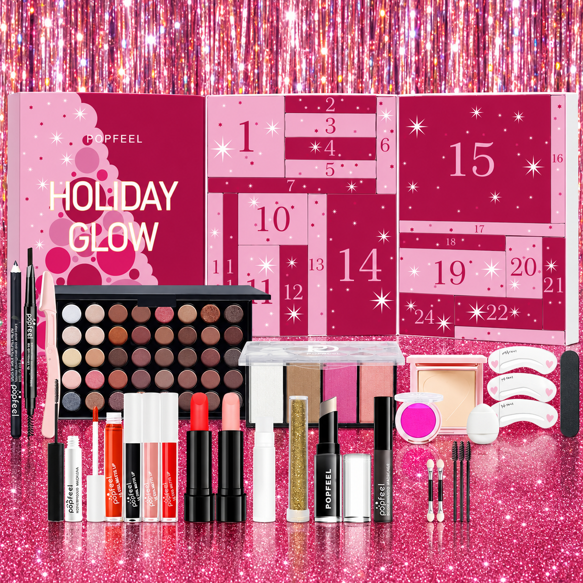 Blair | Makeup Advent Calendar with Lipstick and Eyeshadow
