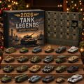 Hollis | Airplane and Tank Miniature Collectibles Advent Calendar