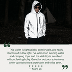 Women's Lightweight Outdoor Shell Jacket – Reflective Detail Walking Jacket