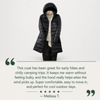 Women's Lightweight Packable Puffer Coat – Quilted Winter Walking Coat