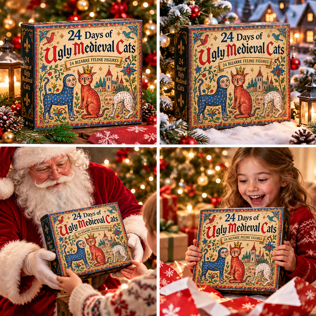 Ike | 24 Day Medieval Cat Figure Advent Calendar