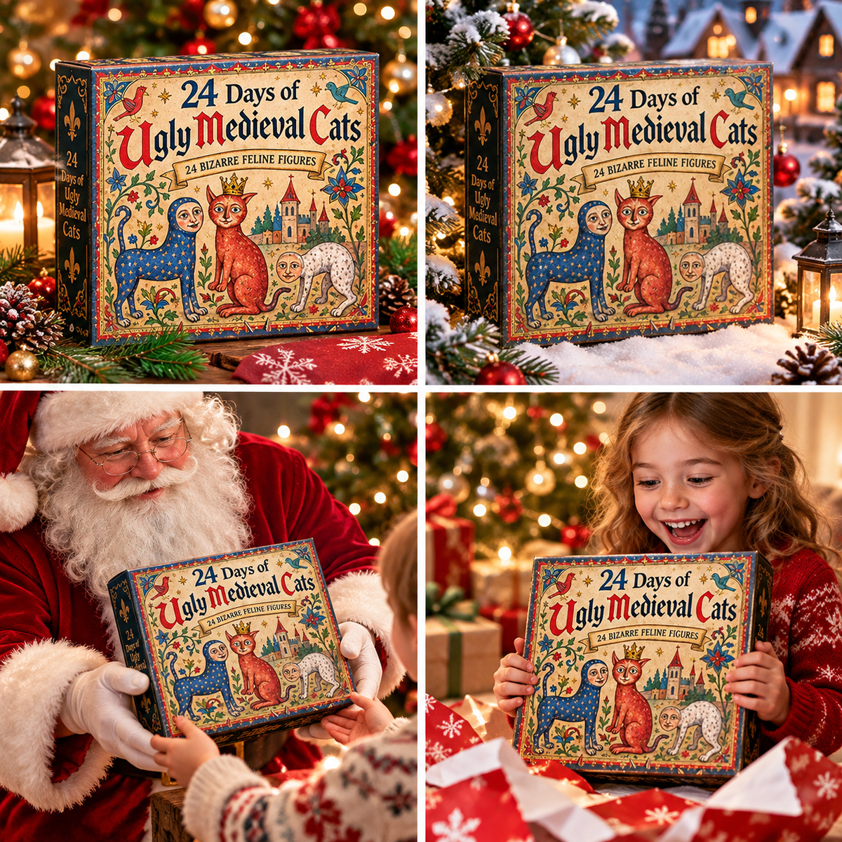 Ike | 24 Day Medieval Cat Figure Advent Calendar
