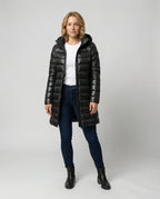 Women's Lightweight Hooded Puffer Jacket – Packable Quilted Jacket for Travel