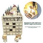 Elodie | Refillable Wooden LED Advent Calendar