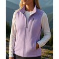 Women's High Collar Zip-Up Vest – Cozy Sleeveless Layering Jacket