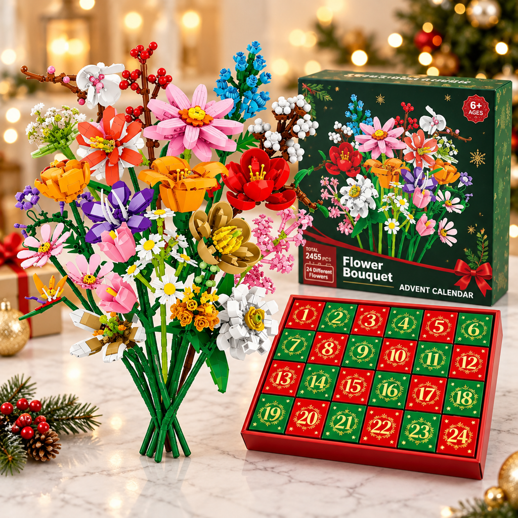 Winnie | 24 Day Build a Flower Advent Calendar