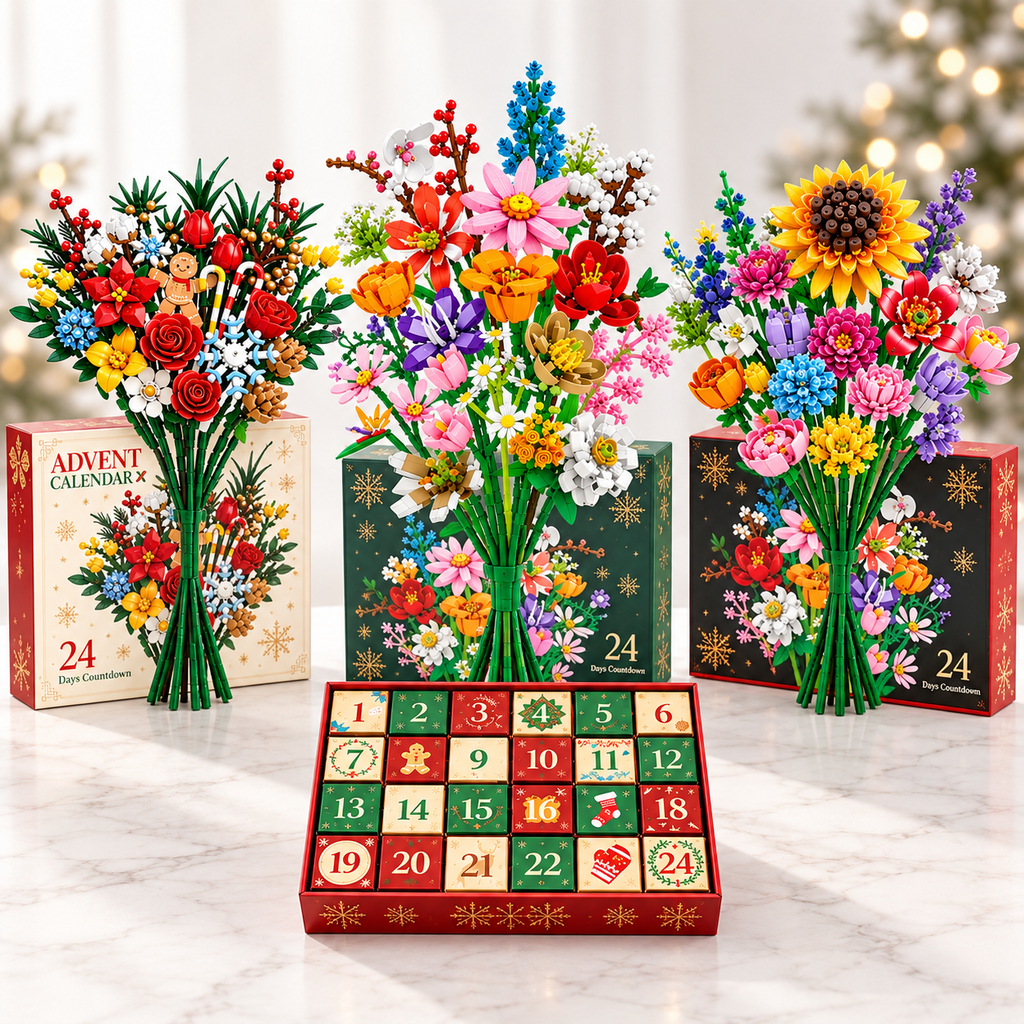 Winnie | 24 Day Build a Flower Advent Calendar