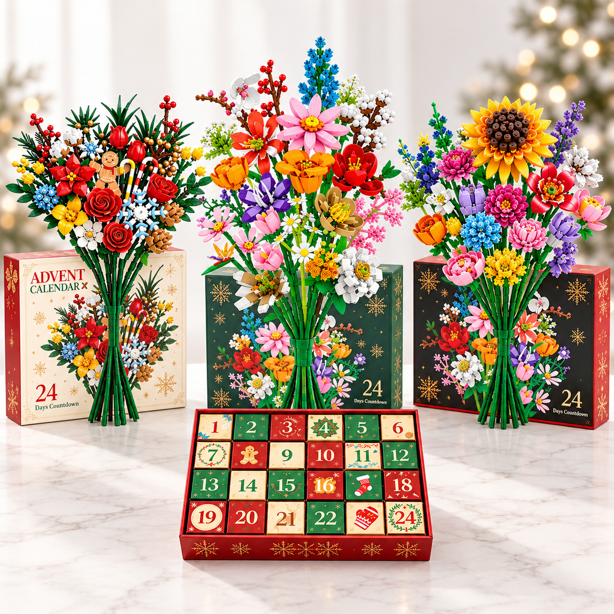Winnie | 24 Day Build a Flower Advent Calendar