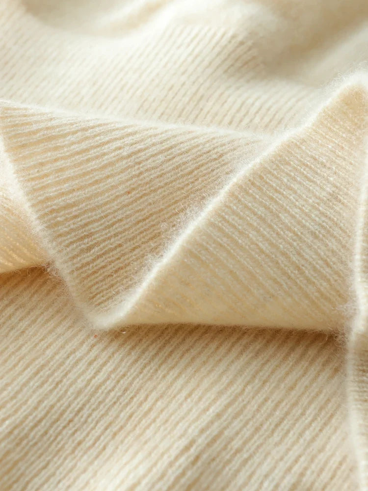 Beatrix | Women Crossover Collar Knit Sweater