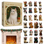 Dahlia | Kitten 2D Acrylic Ornament Advent Calendar