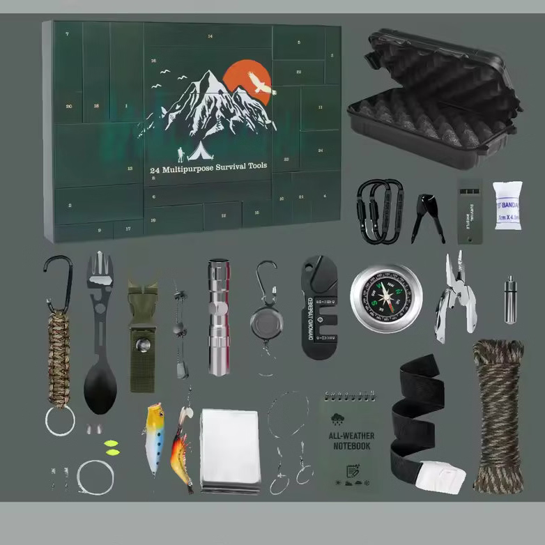 Hunter | 24 Day Outdoor Survival Kit Advent Calendar