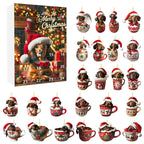 Hazel | 24 Day Dachshund Ornament Advent Calendar