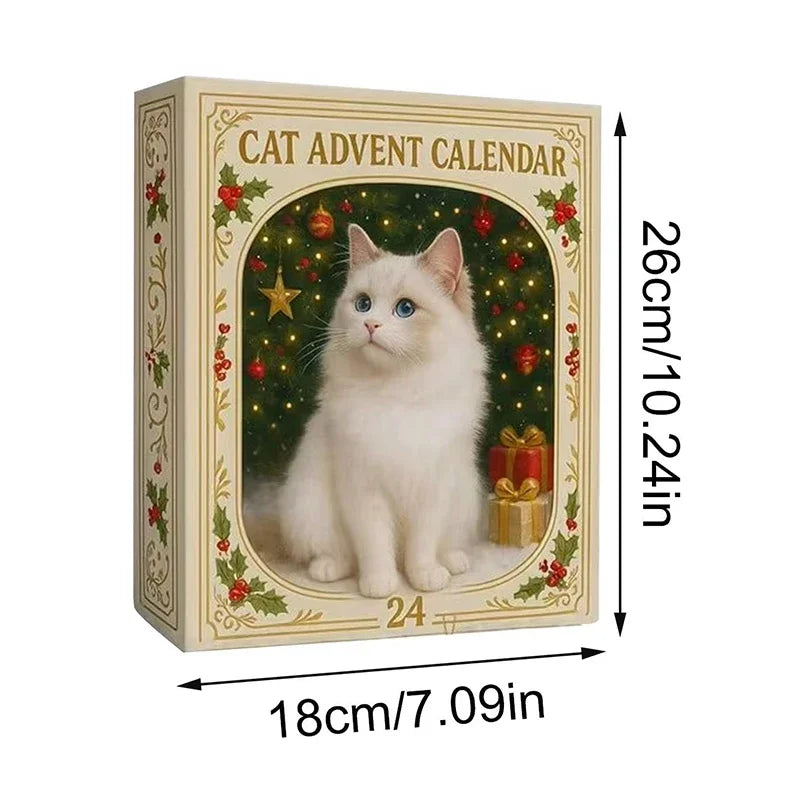 Dahlia | Kitten 2D Acrylic Ornament Advent Calendar