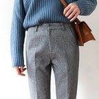 Camille | Women High Waist Straight Leg Tailored Trousers