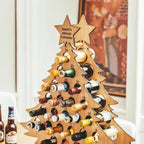 Sloane | Christmas Tree Wine Bottle Stand Advent Calendar