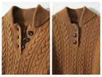 Women's Button-Up Cashmere Sweater