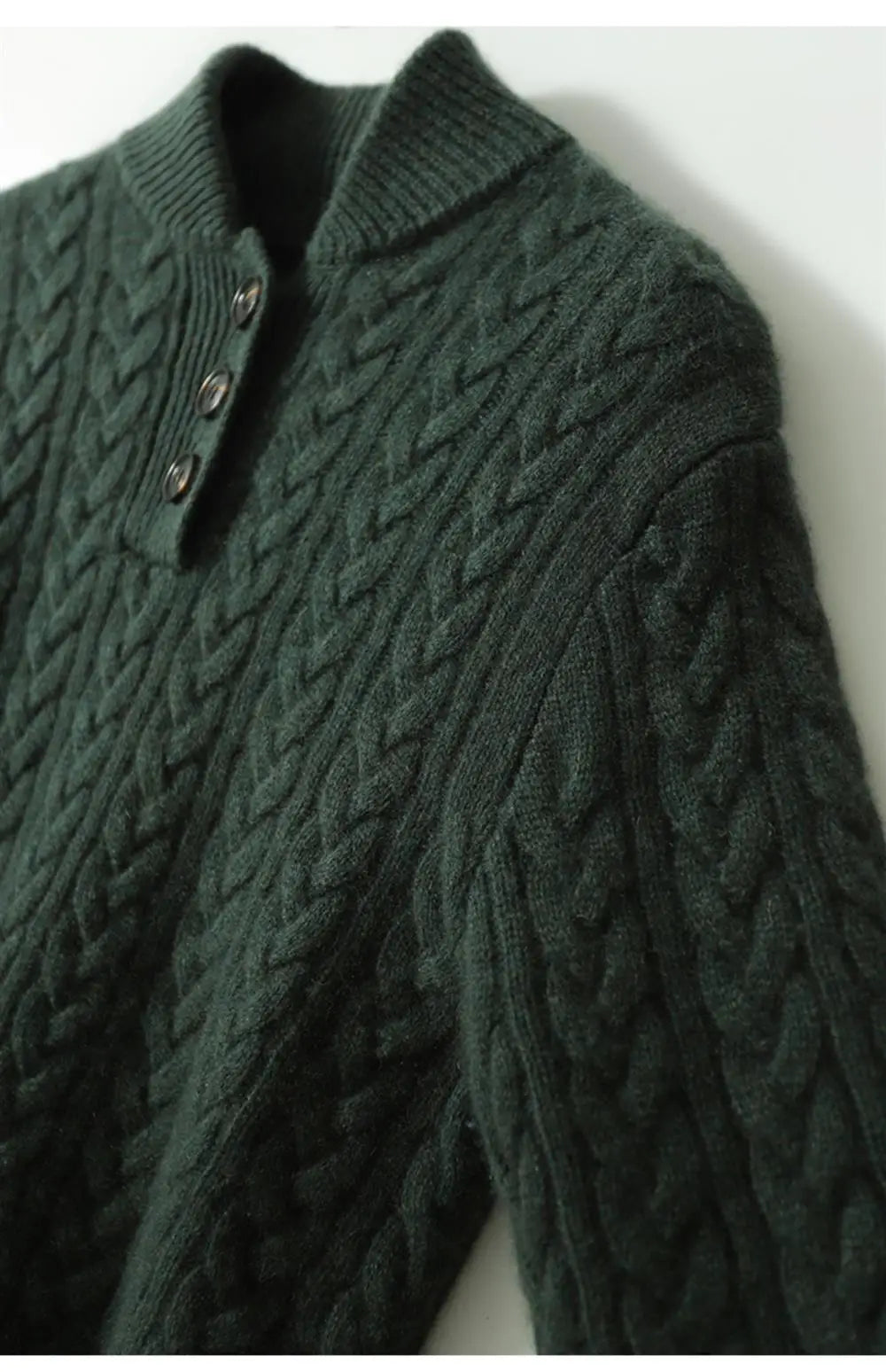Women's Button-Up Cashmere Sweater