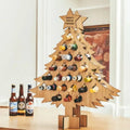 Sloane | Christmas Tree Wine Bottle Stand Advent Calendar