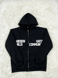 Women's Oversized Full-Zip Hoodie – Relaxed Hooded Sweatshirt Jacket