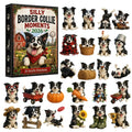 Mabel | 24 Day Border Collie Ornament Advent Calendar