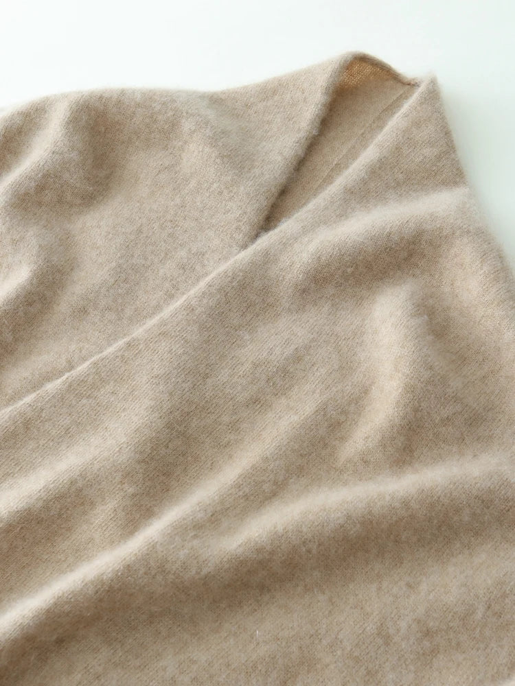Beatrix | Women Crossover Collar Knit Sweater