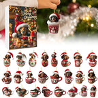 Hazel | 24 Day Dachshund Ornament Advent Calendar