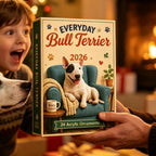 Winston | 24 Day Bull Terrier Ornament Advent Calendar