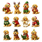 Sadie | 24 Day Golden Retriever Ornament Advent Calendar