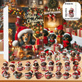 Hazel | 24 Day Dachshund Ornament Advent Calendar