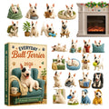 Winston | 24 Day Bull Terrier Ornament Advent Calendar