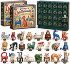 Cora | Medieval Cat 2D Acrylic Ornament Advent Calendar