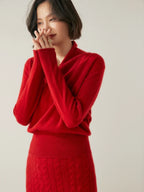 Beatrix | Women Crossover Collar Knit Sweater