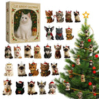 Dahlia | Kitten 2D Acrylic Ornament Advent Calendar