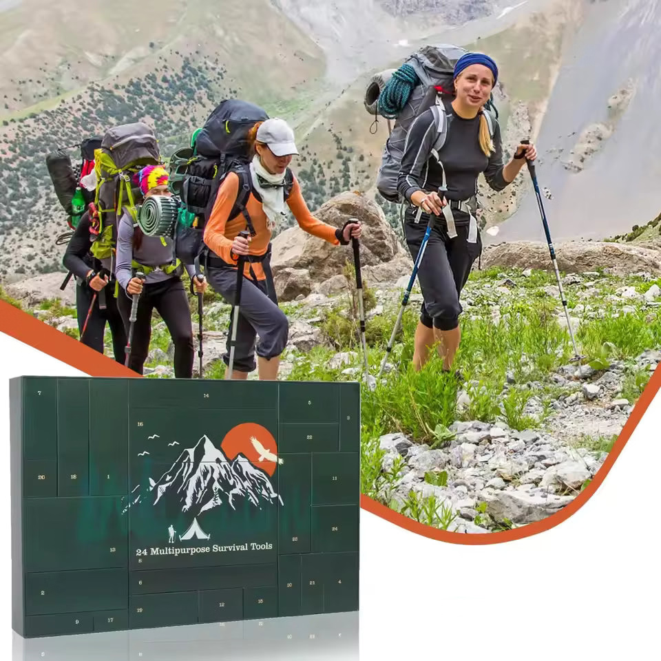 Hunter | 24 Day Outdoor Survival Kit Advent Calendar