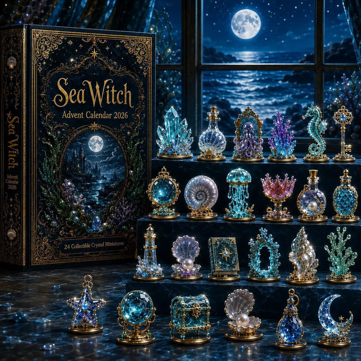 Luna | 24 Day Mystic Moon Figurine Advent Calendar